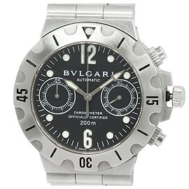 Bulgari Bvlgari Diagono Scuba Stainless Steel Chronograph
