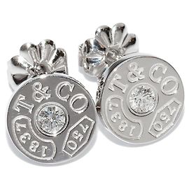 Orecchini Tiffany & Co. 1837 K18WG Diamond