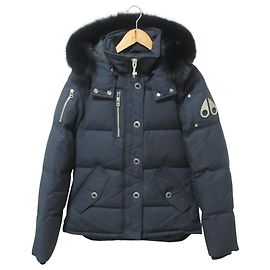 Autre Marque Moose Knuckles Daunenjacke mit Fuchsfell