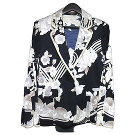 LEONARD FASHION Chaqueta entallada con estampado floral