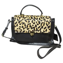 Autre Marque Potior Harako Leopard 2way Shoulder Bag