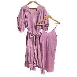 Autre Marque Vestido longo de rami Snidel