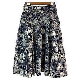 Autre Marque Gonna lunga INGEBORG con stampa floreale e a quadri