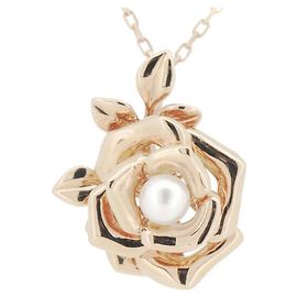 Mikimoto Flower Motif Au750 Halskette