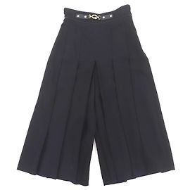 Pantalones Gucci de rayón y lambskin