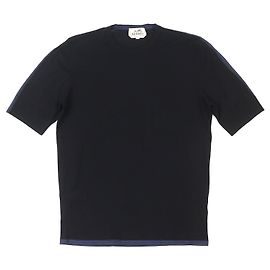 Hermès Top de Punto Negro de Lana XS