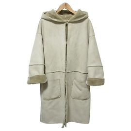 Autre Marque Mila Owen Eco Mouton Hoodie Coat