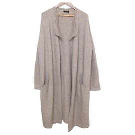 Casaco vestido em malha de mistura de alpaca Theory