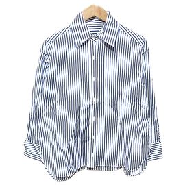 Autre Marque Camisa de algodão às riscas Deuxieme Classe