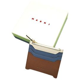 Marni TRUNKAROO Calf Leather Card Holder