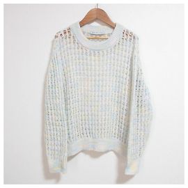 Autre Marque RUSKA VAUNI Pullover de algodão Low Gauge