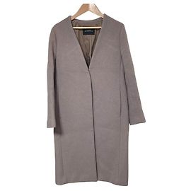 Autre Marque Abrigo sin cuello United Arrows Green Label Relaxing