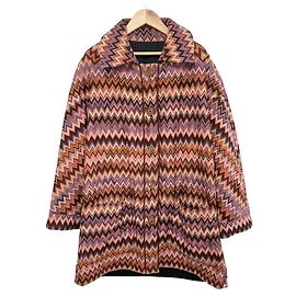 Autre Marque Missoni Chevron Reversible Coat