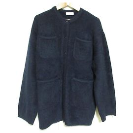 Autre Marque BALLSEY Fox Yak Crewneck Cardigan