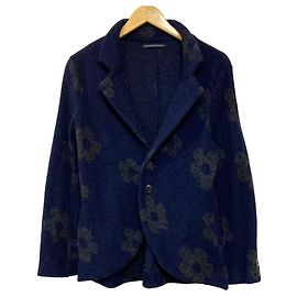 Autre Marque Yohji Yamamoto Wool Knit Tailored Jacket