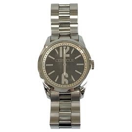 Bulgari BVLGARI Solo Tempo Armbanduhr aus Edelstahl