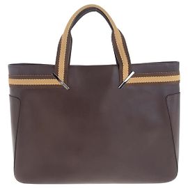 Gucci Sherry Line Leder Tote Bag