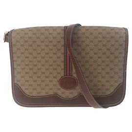 Borsa a tracolla in pelle Gucci Sherry Line