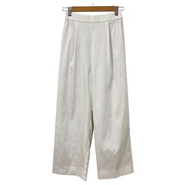 Autre Marque yori Pantaloni larghi in raso con piega centrale