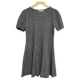 Autre Marque Abito in maglia quadrata a maniche corte Apuweiser-riche Fuwafuwa