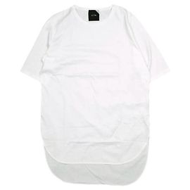 Autre Marque ATON SUVIN 60/2 S/S T-Shirt aus Baumwolle mit rundem Saum