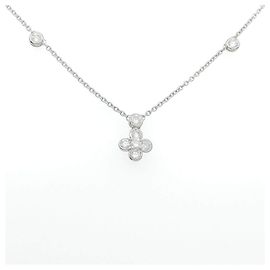 Autre Marque Diamantenhalskette PT900 PT850