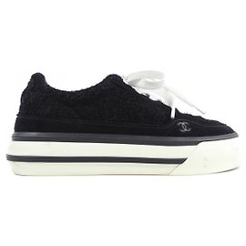 Sneaker aus Wildleder-Kalbsleder Chanel G45208B14073
