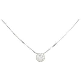 Autre Marque Diamantenhalskette PT900 PT850