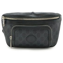Sac banane Gucci GG Supreme en toile enduite de PVC