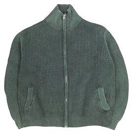 Autre Marque Casaco de malha de algodão Wyona Full Zip KITH NYC Garment Dyed