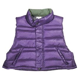 Autre Marque Chaleco corto de plumón RhodolirioN Chaleco de nylon y plumón
