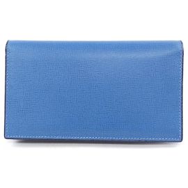 Cartera larga de piel Valextra