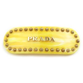 Prada Yellow Barrette