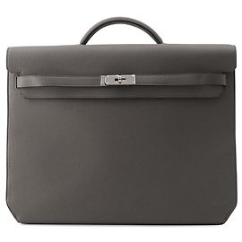 Hermès Bolso Hermes Kelly Depeches 36 en piel Togo Etain