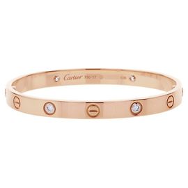 Bracciale Cartier Love in oro rosa 18K