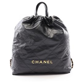 Sac à dos/Sac à main Chanel 22 Large