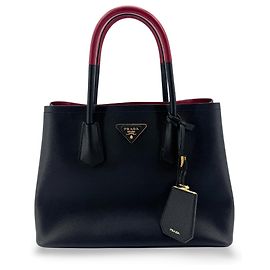 Prada Cuir Double Saffiano Leather Medium
