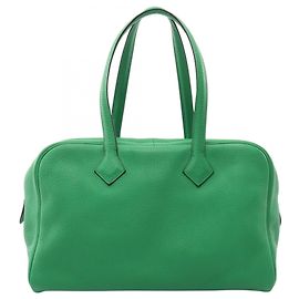 Hermès Sac à main Hermes Victoria II 35 Bamboo