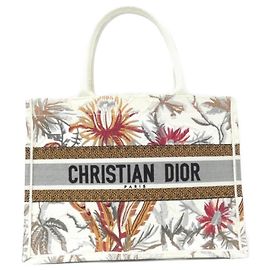 mala de mão média Christian Dior Book Tote