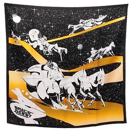 Hermès Hermes Carre 90 Space Derby Scarf