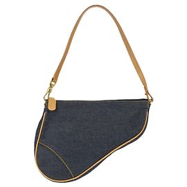 Christian Dior Vintage Saddle Denim Mini
