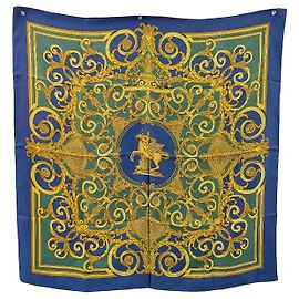 Hermès Hermes Carré 90 Silk multicolor 90 x 90