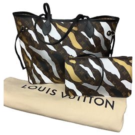 Louis Vuitton Neverfull MM Monogram Camouflage League of Legends Tasche