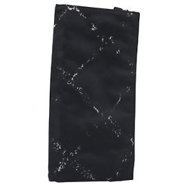 Carteira Longa CHANEL Travel Line em Lona Preta CC Auth bs37172