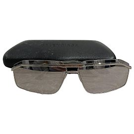 Balenciaga Sonnenbrille Silber