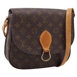 LOUIS VUITTON Monogram Saint Cloud GM Shoulder Bag M51242 LV Auth ep16177