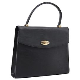 LOUIS VUITTON Epi Malesherbes Handtasche Schwarz M52372 LV Auth ep16058A