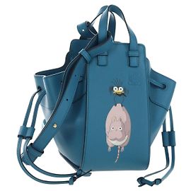 LOEWE Ghibli Spirited Away Boh Mouse Yu-Bird Hammock Drawstring Auth yk20944SM