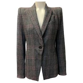 Blazer Veronica Beard Brock Glen Plaid con Dickey