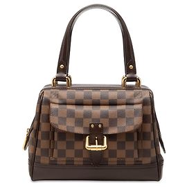 Bolsa Louis Vuitton Damier Ebene Knightsbridge castanha